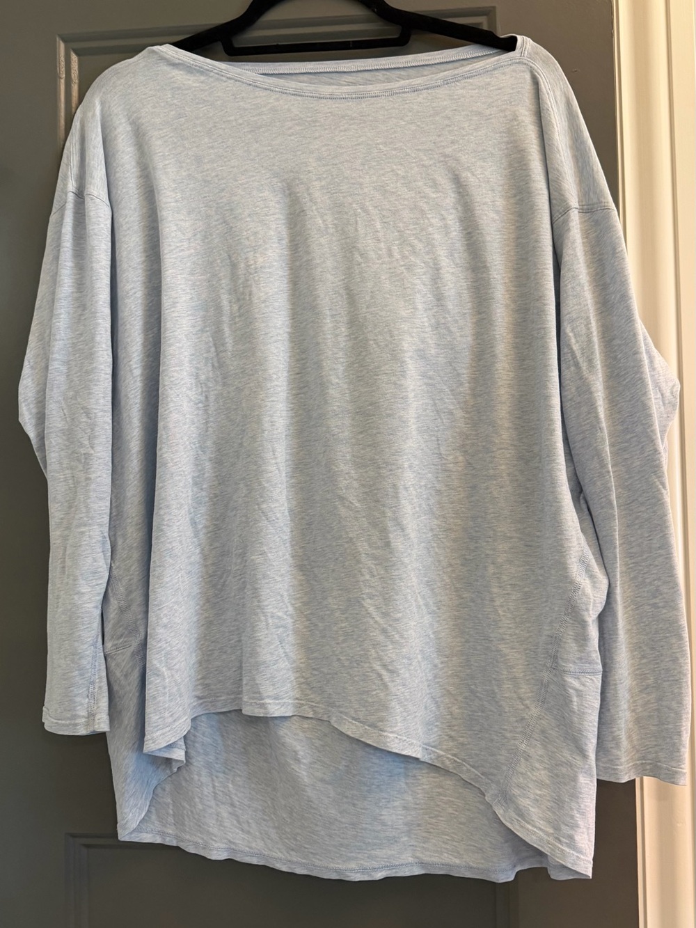 lululemon athletica Light Blue High-Low Long Sleeve Tunic